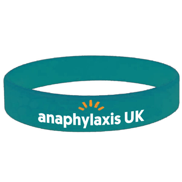 Anaphylaxis UK Silicone Wristband Thumbnail
